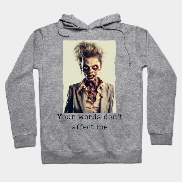 Zombie Girl Hoodie by Middle Klin